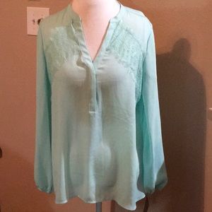 ALFANI Bold Moves Pure Mint Top NWT